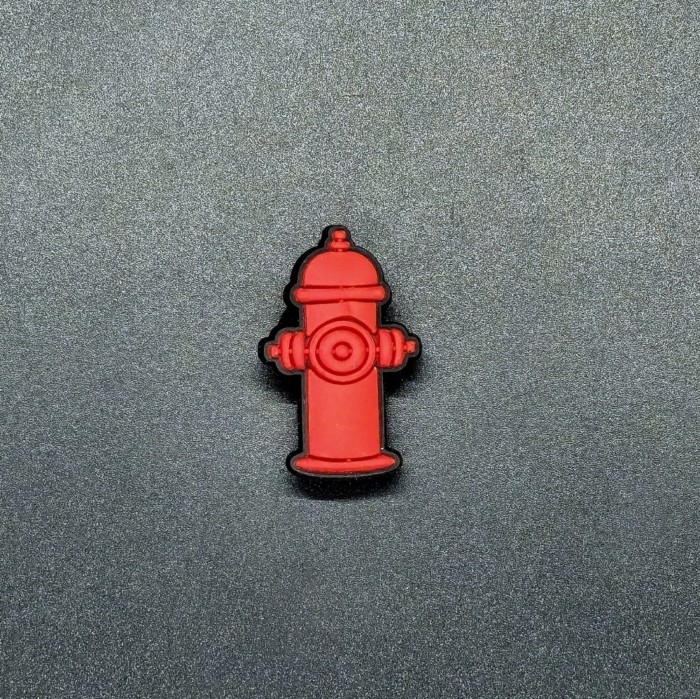 (5/$15) Fire Hydrant Croc Charm